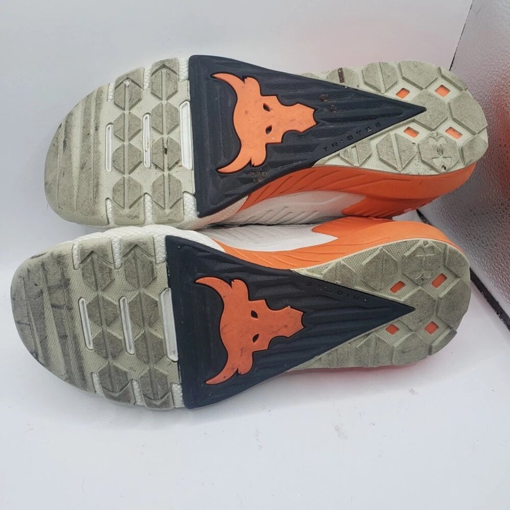 Under Armour Project Rock 3 (3023005-111) running shoes sneakers- Womens 7.5 - Picture 6 of 7